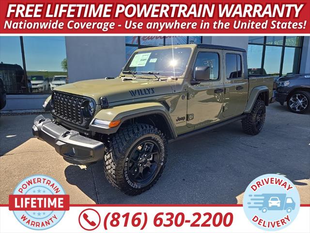 2025 Jeep Gladiator GLADIATOR WILLYS 4X4
