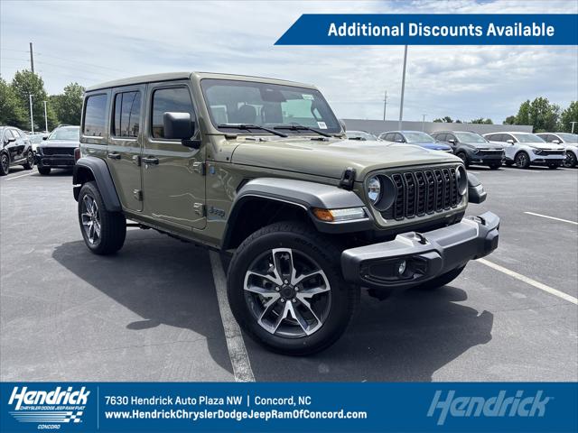 2025 Jeep Wrangler 4xe WRANGLER 4-DOOR SPORT S 4xe