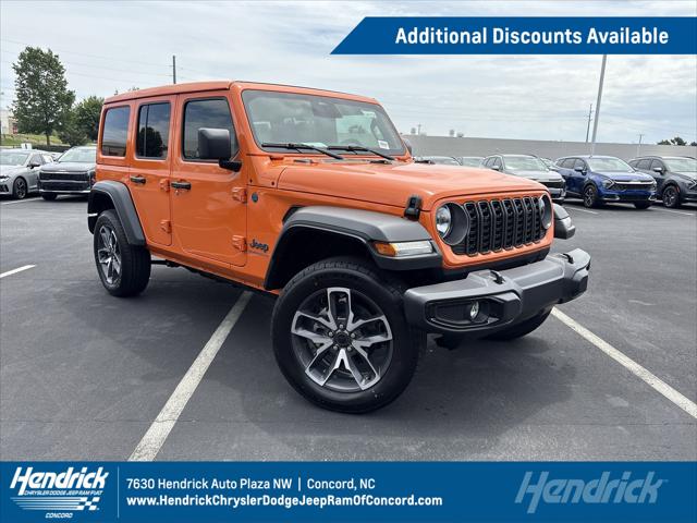 2025 Jeep Wrangler 4xe WRANGLER 4-DOOR SPORT S 4xe
