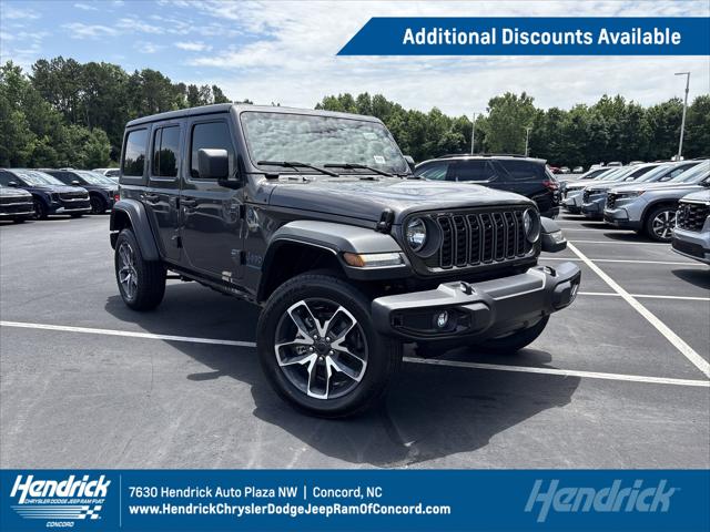 2025 Jeep Wrangler 4xe WRANGLER 4-DOOR SPORT S 4xe