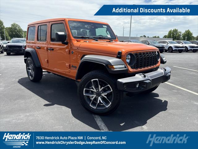 2025 Jeep Wrangler 4xe WRANGLER 4-DOOR SPORT S 4xe