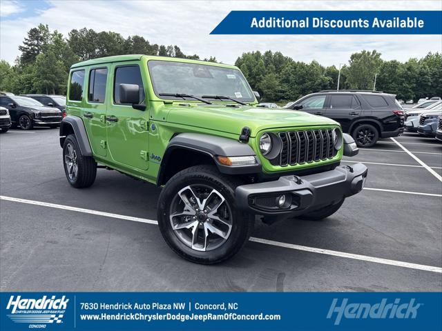 2025 Jeep Wrangler 4xe WRANGLER 4-DOOR SPORT S 4xe