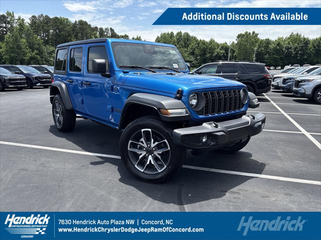 2025 Jeep Wrangler 4xe WRANGLER 4-DOOR SPORT S 4xe