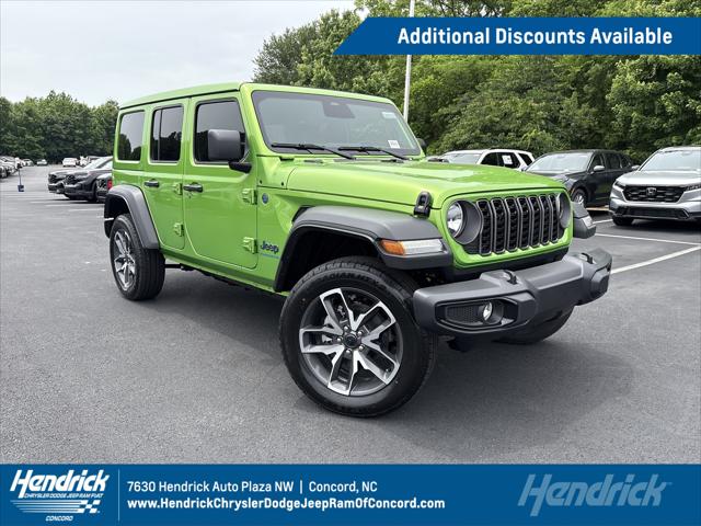 2025 Jeep Wrangler 4xe WRANGLER 4-DOOR SPORT S 4xe