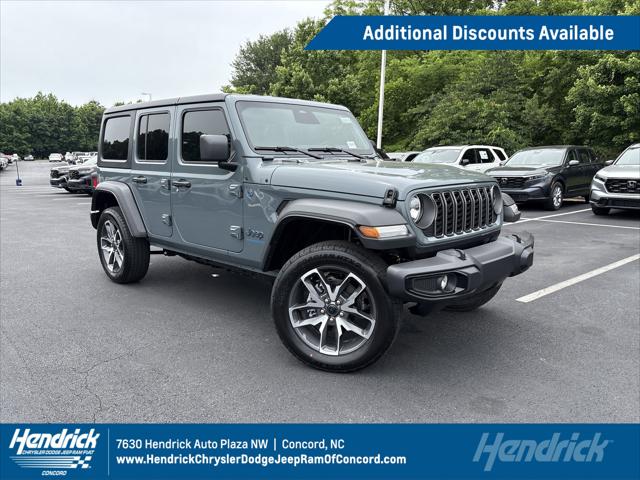 2025 Jeep Wrangler 4xe WRANGLER 4-DOOR SPORT S 4xe