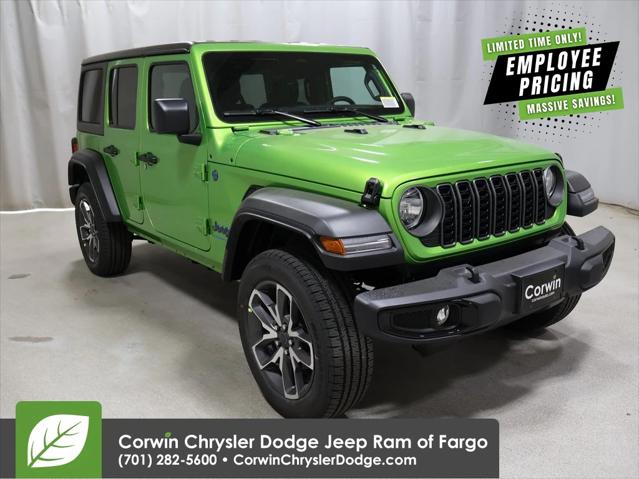 2025 Jeep Wrangler 4xe WRANGLER 4-DOOR SPORT S 4xe