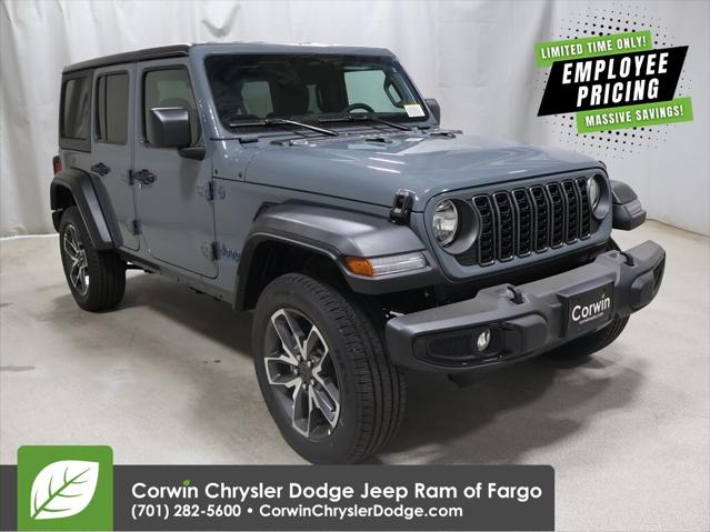 2025 Jeep Wrangler 4xe WRANGLER 4-DOOR SPORT S 4xe