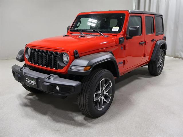 2025 Jeep Wrangler 4xe WRANGLER 4-DOOR SPORT S 4xe