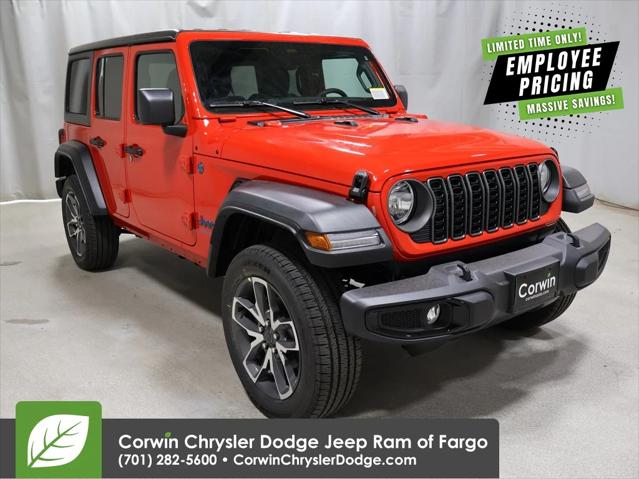 2025 Jeep Wrangler 4xe WRANGLER 4-DOOR SPORT S 4xe