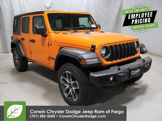 2025 Jeep Wrangler 4xe WRANGLER 4-DOOR SPORT S 4xe