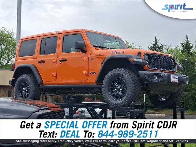2025 Jeep Wrangler 4xe WRANGLER 4-DOOR WILLYS 4xe