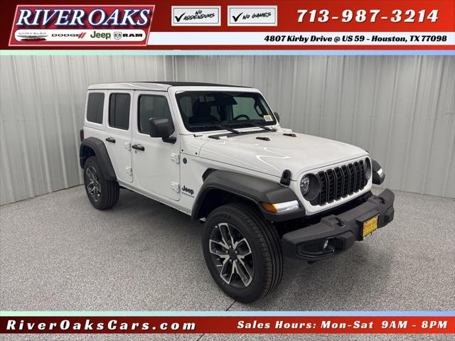 2025 Jeep Wrangler 4xe WRANGLER 4-DOOR SPORT S 4xe