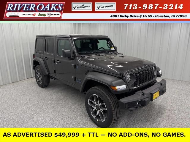2025 Jeep Wrangler 4xe WRANGLER 4-DOOR SPORT S 4xe
