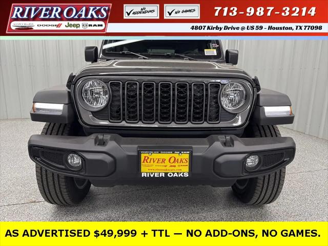 2025 Jeep Wrangler 4xe WRANGLER 4-DOOR SPORT S 4xe