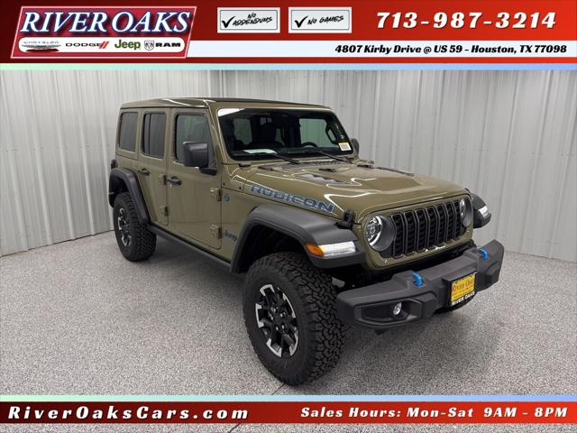 2025 Jeep Wrangler 4xe WRANGLER 4-DOOR RUBICON 4xe
