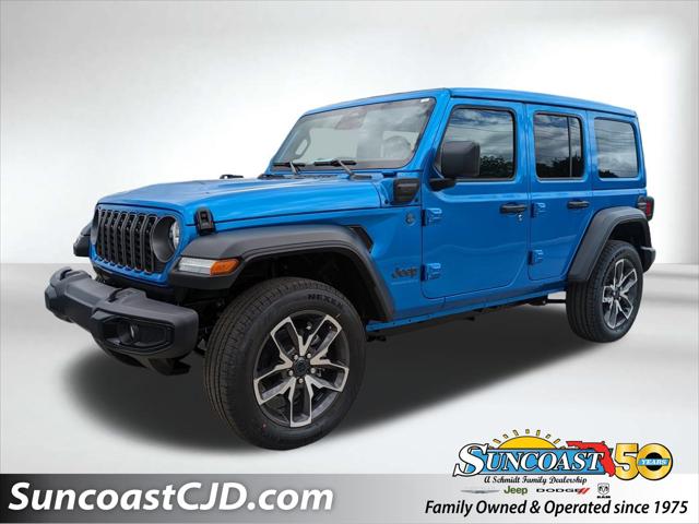 2025 Jeep Wrangler 4xe WRANGLER 4-DOOR SPORT S 4xe