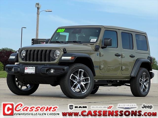 2025 Jeep Wrangler 4xe WRANGLER 4-DOOR SPORT S 4xe