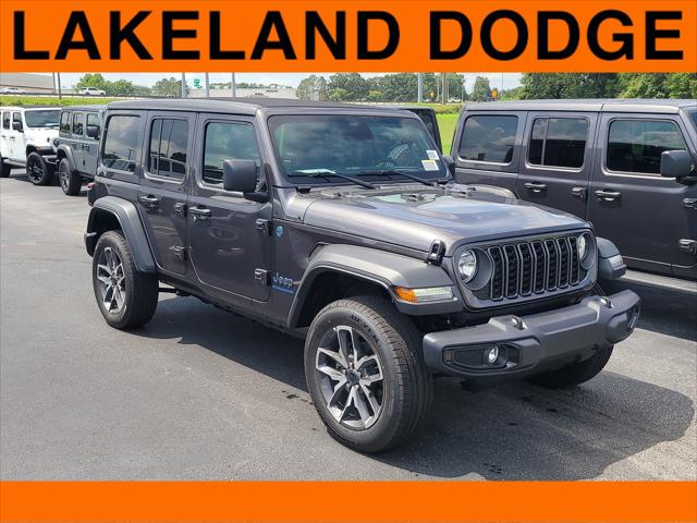 2025 Jeep Wrangler 4xe WRANGLER 4-DOOR SPORT S 4xe