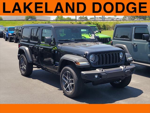 2025 Jeep Wrangler 4xe WRANGLER 4-DOOR SPORT S 4xe