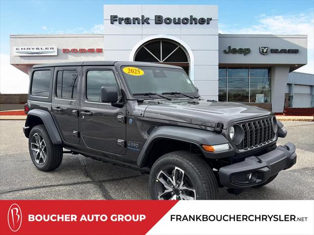 2025 Jeep Wrangler 4xe WRANGLER 4-DOOR SPORT S 4xe