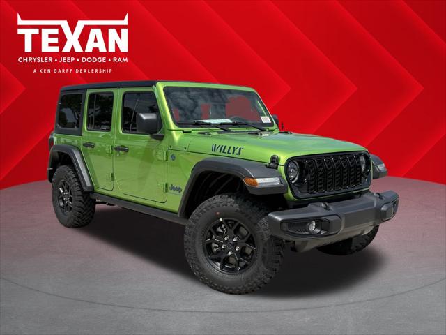2025 Jeep Wrangler 4xe WRANGLER 4-DOOR WILLYS 4xe
