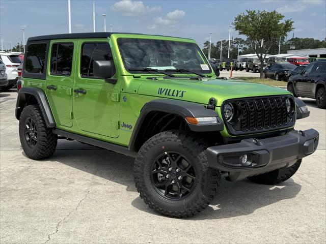 2025 Jeep Wrangler 4xe WRANGLER 4-DOOR WILLYS 4xe