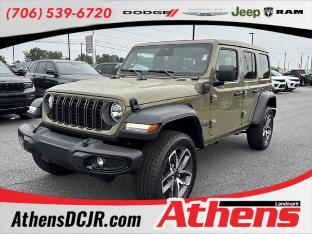 2025 Jeep Wrangler 4xe WRANGLER 4-DOOR SPORT S 4xe