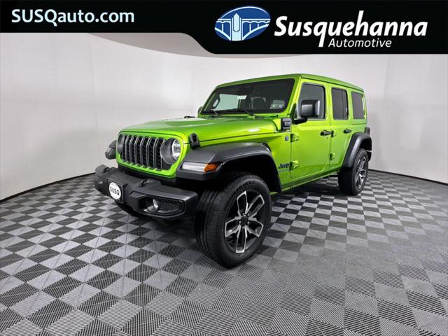 2025 Jeep Wrangler 4xe WRANGLER 4-DOOR SPORT S 4xe