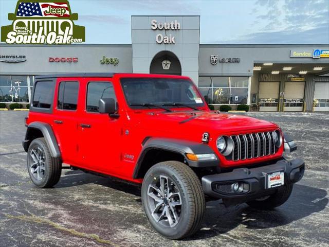 2025 Jeep Wrangler 4xe WRANGLER 4-DOOR SPORT S 4xe