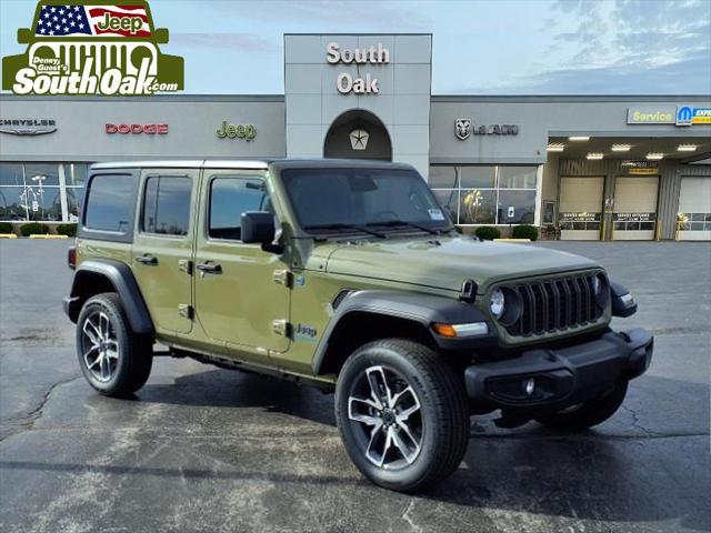 2025 Jeep Wrangler 4xe WRANGLER 4-DOOR SPORT S 4xe