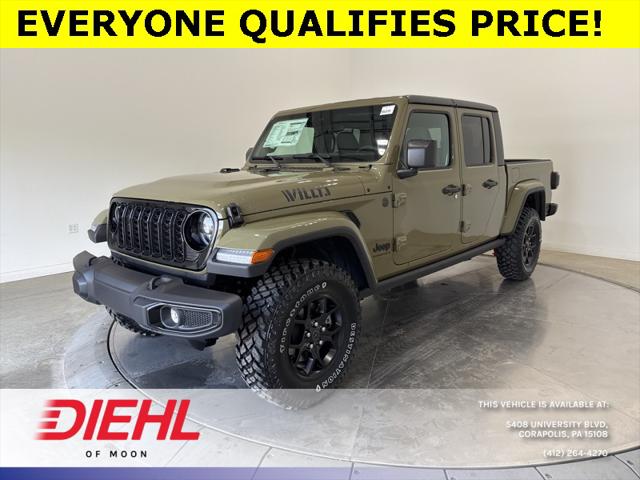 2025 Jeep Gladiator GLADIATOR WILLYS 4X4