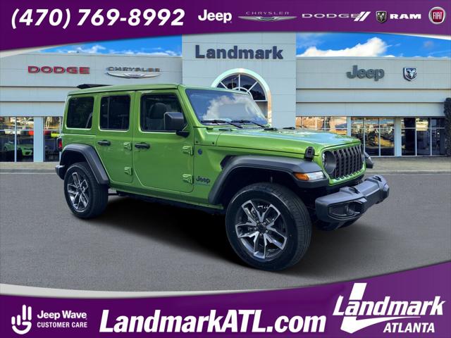 2025 Jeep Wrangler 4xe WRANGLER 4-DOOR SPORT S 4xe