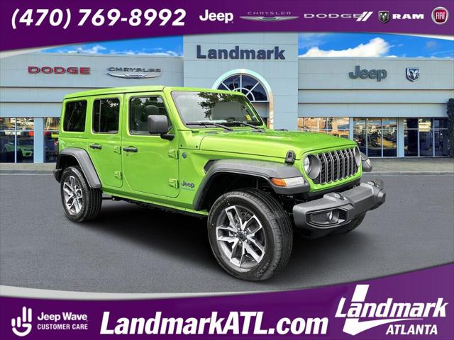 2025 Jeep Wrangler 4xe WRANGLER 4-DOOR SPORT S 4xe