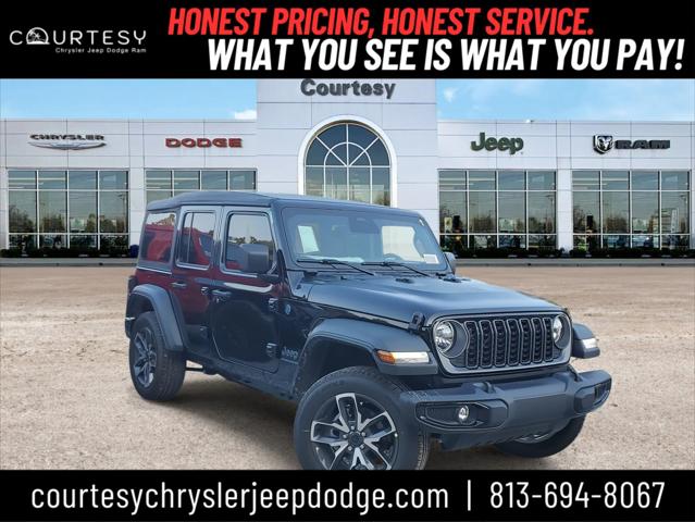 2025 Jeep Wrangler 4xe WRANGLER 4-DOOR SPORT S 4xe