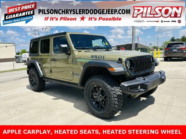 2025 Jeep Wrangler 4xe WRANGLER 4-DOOR WILLYS 4xe