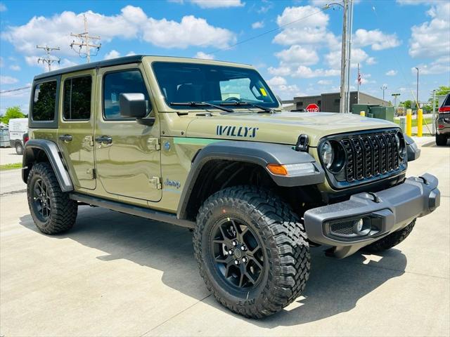 2025 Jeep Wrangler 4xe WRANGLER 4-DOOR WILLYS 4xe
