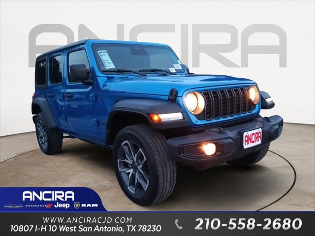 2025 Jeep Wrangler 4xe WRANGLER 4-DOOR SPORT S 4xe