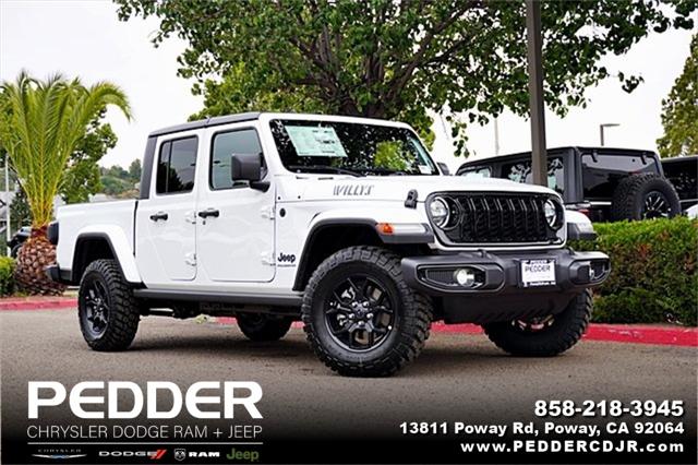 2025 Jeep Gladiator GLADIATOR WILLYS 4X4 2025 Jeep Gladiator GLADIATOR WILLYS 4X4