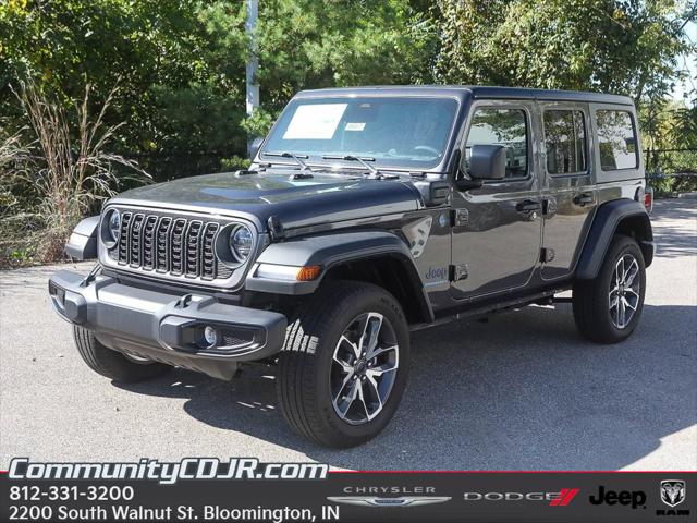 2025 Jeep Wrangler 4xe WRANGLER 4-DOOR SPORT S 4xe