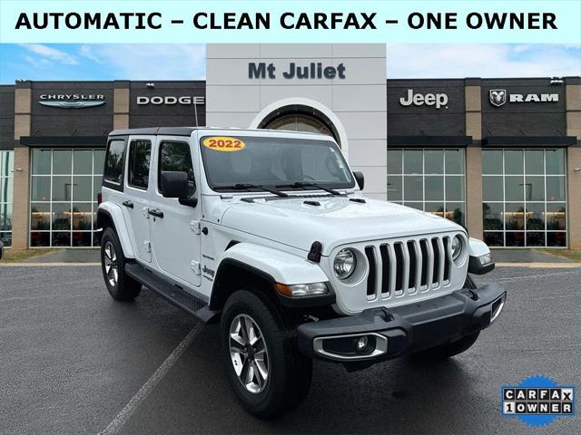 2022 Jeep Wrangler Unlimited Sahara 4x4