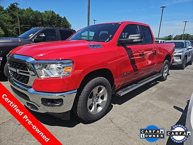 2022 RAM 1500 Big Horn Quad Cab 4x4 64 Box