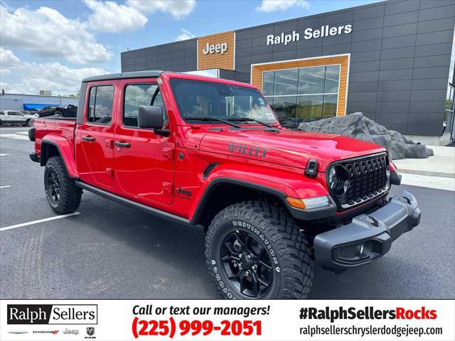 2025 Jeep Gladiator GLADIATOR WILLYS 4X4
