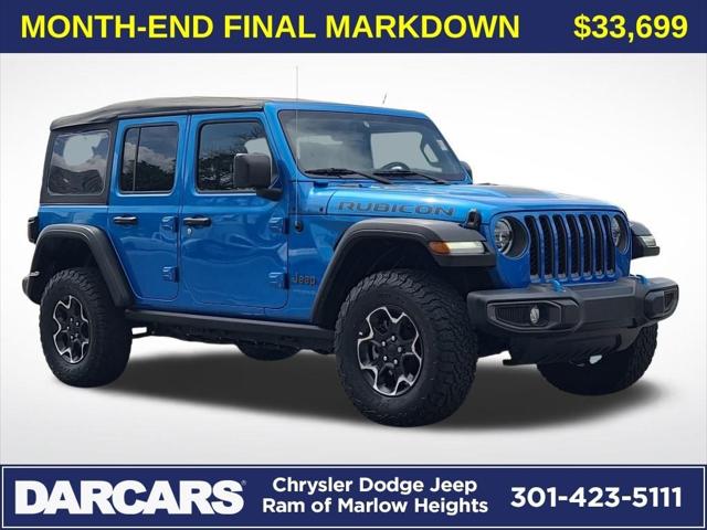 2022 Jeep Wrangler 4xe Unlimited Rubicon 4x4