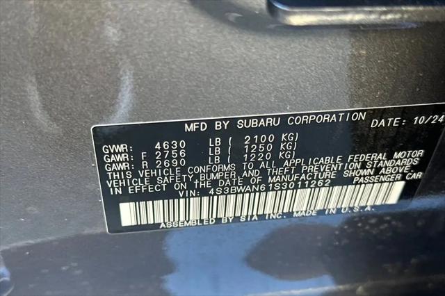 2025 Subaru Legacy Limited