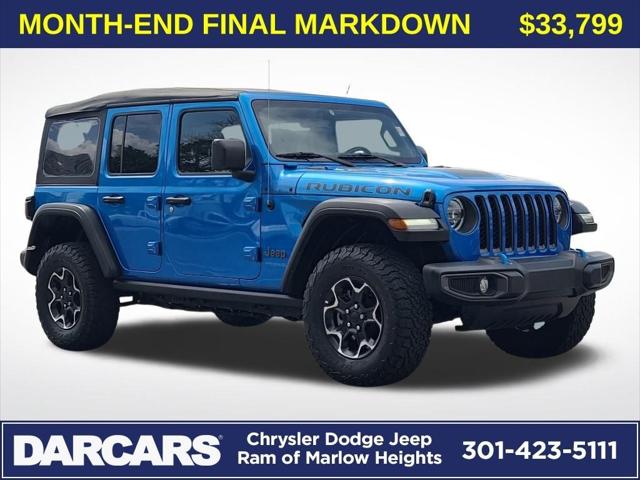 2022 Jeep Wrangler 4xe Unlimited Rubicon 4x4