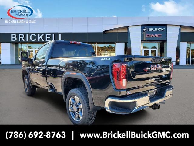 2025 GMC Sierra 2500HD 4WD Regular Cab Long Bed SLE