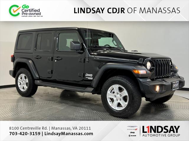 2019 Jeep Wrangler Unlimited Sport S 4x4