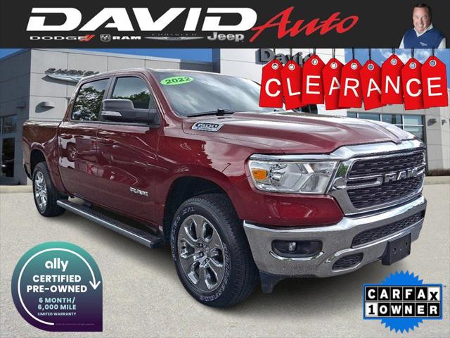 2022 RAM 1500 Big Horn Crew Cab 4x4 57 Box