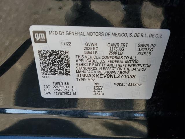 Used 2022 Chevrolet Equinox For Sale in Waterford Twp, MI