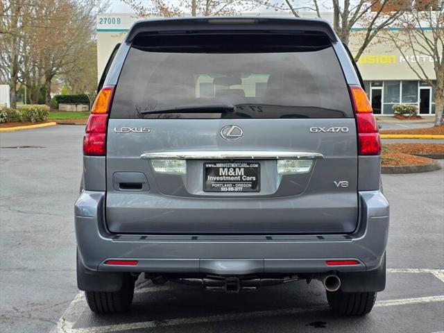 2006 Lexus GX 470 470 4X4 / V8 4.7L / 8-Passenger / Fully Loaded